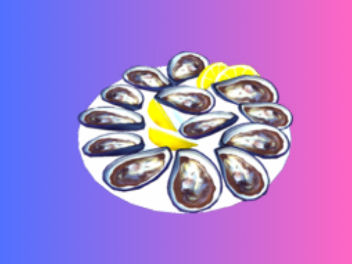 Oyster Platter - Dreamlight Valley Meals